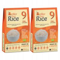 Zestaw 2 x Makaron Konjac w Kształcie Ryżu Bezglutenowy Bio 385g - Better T