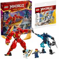 Lego Ninjago мех стихии Огня Kaia 71808 Ледяной дракон 30649