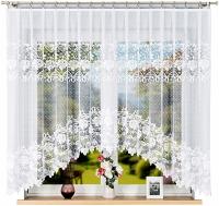 Жаккардовая занавеска DEMETRIA 400x160cm (готовая) с бантом