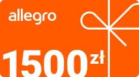 Karta podarunkowa Allegro cyfrowa 1500 PLN