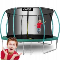 TRAMPOLINA OGRODOWA DLA DZIECI 435cm 14ft NEOSPORT