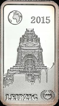 Wyspy Salomona. 1/2 dolara 2015, Lipsk – SREBRO