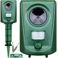 ODSTRASZACZ ZWIERZĄT KOTÓW PSÓW PTAKÓW DZIKÓW MYSZY 10w1 + CZUJNIK RUCHU