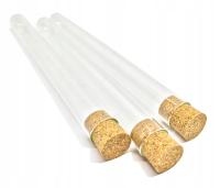 Контейнеры стеклянные флаконы с пробкой-16x160-10 шт