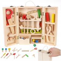Деревянный ящик для инструментов DIY мастерская набор в коробке