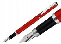 PIÓRO WIECZNE METAL CZERWONY MAT VIN