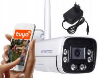 Bezprzewodowa kamera Wifi zewnętrzna Tuya 6mpx IP do monitoringu