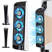 AKCESORIA CHŁODZĄCE DO PS5, POZIOMY WENTYLATOR CHŁODZĄCY KIWIHOME DO PS5