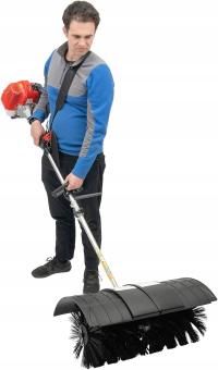 ZAMIATARKA SPALINOWA RĘCZNA 2,3KM SPALINOWA SZCZOTKA SILNIKOWA DO LIŚCI