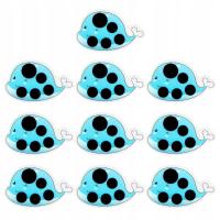 10 SZTUK ŚLICZNY WIELORYB BABY BATH CARTOON FOREHEAD CHANGE MEASUREMEN