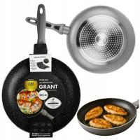 PATELNIA INDUKCJA GAZ PATELNIA 26 cm PATELNIA GRANITOWA do SMAŻENIA JAJEK