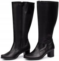 Kozaki Z566 szeroka łydka polskie Seba