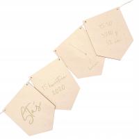 Таблички вымпелы метрика для ребенка точки