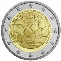 2 Euro 2023 - Cypr (60. rocznica powstania Banku Centralnego Cypru)