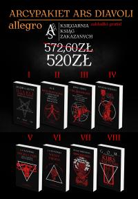 Arcypakiet Ars Diavoli 8 TOMÓW okultyzm, magia, tarot