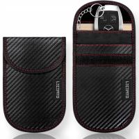 2× Lecerto etui na klucze skóra ekologiczna