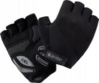 Rękawiczki rowerowe Hi-tec Fers czarne