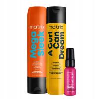 Matrix Zestaw A Curl Can Dream + Mega Sleek: szampon, odżywka 300ml GRATIS
