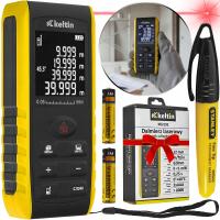 Лазерный дальномер транспортир Измеритель расстояния спиртовой уровень 50 м маркер Стэнли