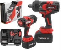 YATO KLUCZ UDAROWY AKUMULATOROWY BEZSZCZOTKOWY 3/4'' 18V 6Ah 2400Nm
