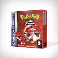 Pokemon Ruby EUR репродукция упаковка Gameboy