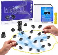 Магнитная шахматная игра магнитные камни обучающая игра набор 30 шариков