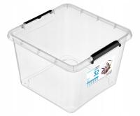 MOXOM Pojemnik Organizer Pudełko z pokrywą 32L SimpleStore 1622