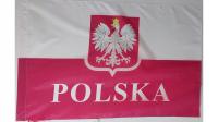 Польский флаг флаг Польша эмблема Орел 120X75 см