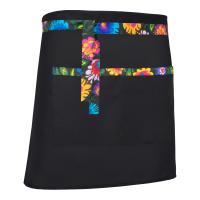 Zapaska kelnerska kuchenna gastronomiczna czarna z łowickim