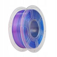 FILAMENT SUNLU 1.75 mm SILK PLA+ Plus Dual Color Red Blue 1kg