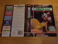 Oryginalna okładka do gry Davis Cup Sega Megadrive