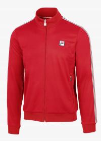 Bluza tenisowa Fila Jacket Bjorn czerwono-biała r.L