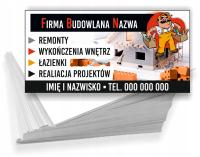 Wizytówki firmowe Foliowane 1000szt wiele wzorów firma budowlana