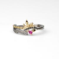 Hogwarts | Rozmiar Regulowany | Metal | Pierścień | Harry Potter