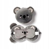 PODUSZKA PODRÓŻNA I MASKA NA OCZY KOALA ADORAMALS