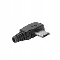 РАЗЪЕМ MICRO USB УГЛОВОЙ ПРИПОЙ 5-PIN MICROUSB