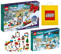 Zestaw Prezent LEGO Friends Kalendarz Adwentowy 24 Gift Klocki 6+ Torba