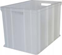 Евро пластиковый контейнер 600X400X410 белый