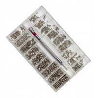 Zestaw asortymentowy małych śrub Narzędzie do naprawy ze stali nierdzewnej Narzędzie ręczne typu A