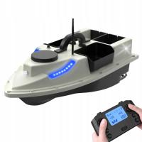 GPS рыболовная лодка D19 500M LED RC лодка 2 кг