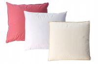 Пуховая подушка 40x40 пух и перья 0,35 кг цвета антиаллергенный производитель