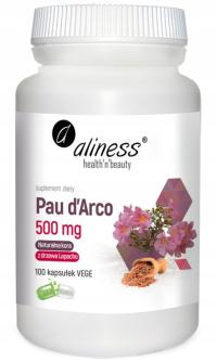 Aliness PAU D'ARCO 500 мг Лапачо кишечные паразиты