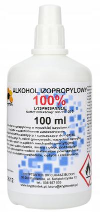 Alkohol izopropylowy Kryptontek CHE0000173 100 ml