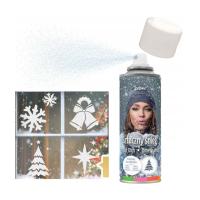 świąteczny ŚNIEG W SPRAYU sztuczny ŚNIEG biały ozdobny spray na święta
