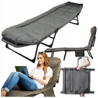 ŁÓŻKO TURYSTYCZNE POLOWE LEŻAK LEŻANKA KANADYJKA Przenośne SKŁADANE WYGODNE