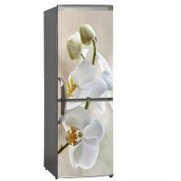 Magnes mata magnetyczna na lodówkę Kwiaty Białe