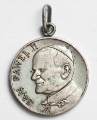 PRL, medal okolicznościowy, Jan Paweł II, ag 800