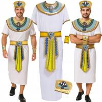 STRÓJ FARAONA EGIPSKI EGIPCJANIN FARAON EGIPCJANIE KARNAWAŁ S M 164 170 CM