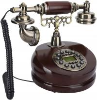 Telefon stacjonarny w stylu retro, do domu, hotelu