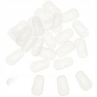 12PARY CZARNE SILIKONOWE PADY NOSOWE DO OKULARÓW STABILNE I KOMFORTOWE